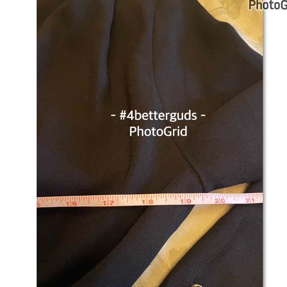 NEW Nocturne Elbise Siyah Drape Front High Neck Mini Dress EU 38 Medium 6 / 8 - Picture 9 of 16